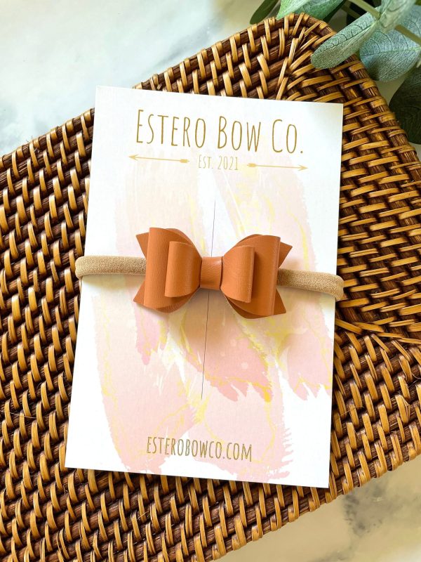 2.5” Camel Hair Bow - Image 3