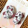 3.5” Butterfly Scalloped Pinch Hair Bow - Image 3