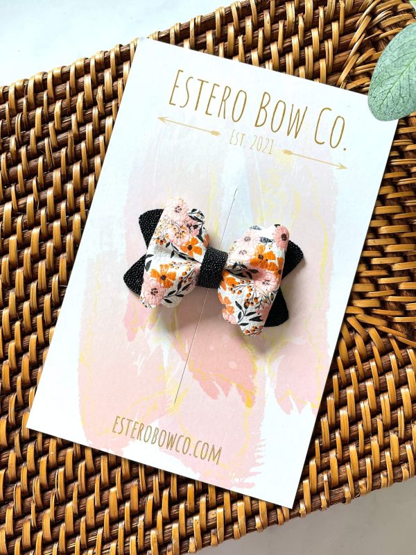2.5” Floral Hair Bow