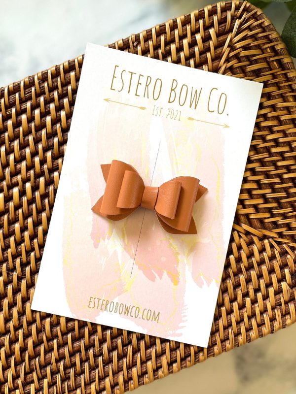 2.5” Camel Hair Bow