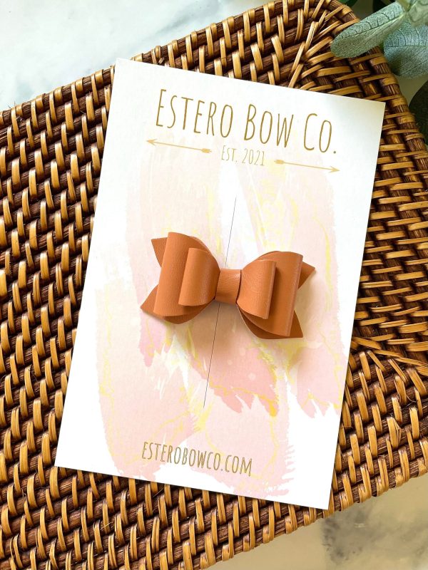 2.5” Camel Hair Bow - Image 2