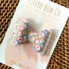 3.5” Rainbow Hair Bow - Image 2