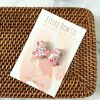 2.5” Spring Floral Hair Bow - Image 2