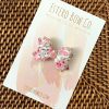 2.5” Spring Floral Hair Bow - Image 3