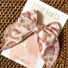 Floral Rainbow Fable Bow