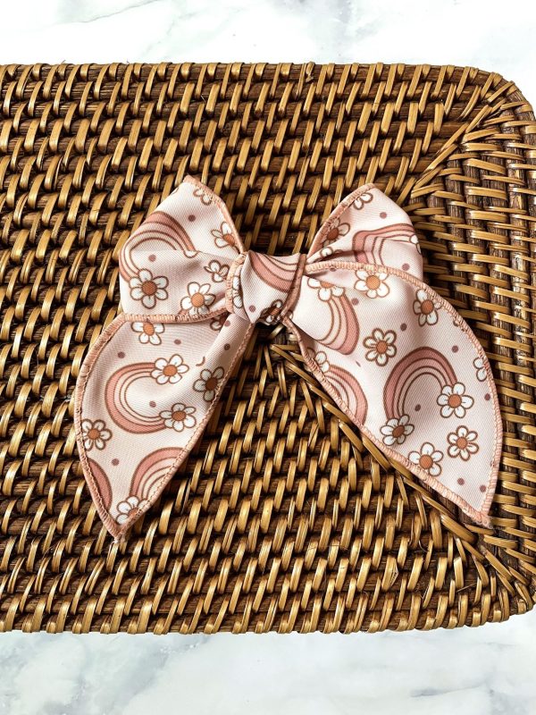 Floral Rainbow Fable Bow - Image 2