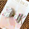 3.5” Floral Hair Bow
