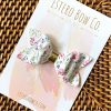 3.5” Floral Hair Bow - Image 2
