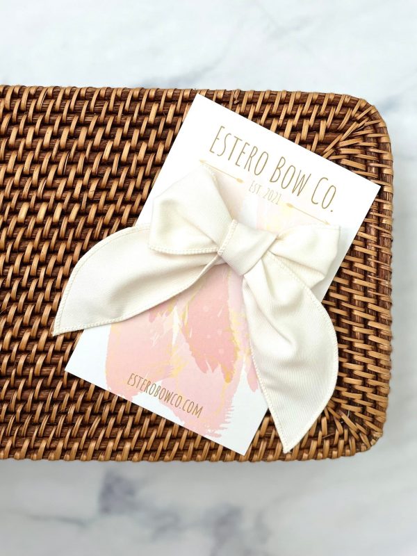 Cream Fable Bow - Image 3
