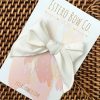 Cream Mini Fable Bow