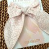 Neutral Leopard Print Fable Bow - Image 3