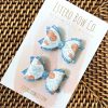 2.5” Midnight Princess Pigtail Bows - Image 2