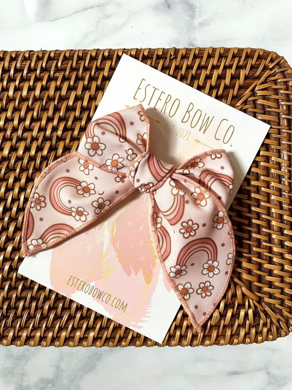 Floral Rainbow Fable Bow - Image 3