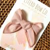 Mauve Mini Fable Bow - Image 2