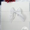 White Sparkle Fable Bow