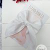 White Sparkle Fable Bow - Image 2