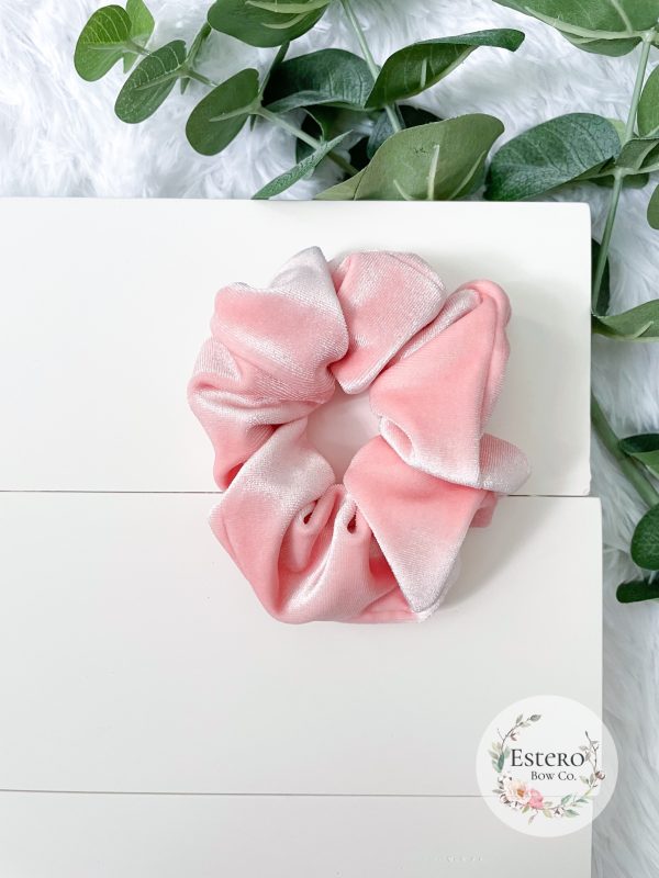 Rose Velvet Adult Scrunchie