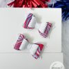 2.5” Americana Marble Pigtail Bows