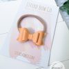 2.5" Bright Summer Orange Hair Bow - Image 2