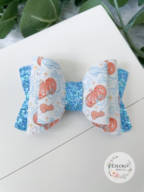 3.5” Midnight Princess Hair Bow
