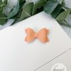 1.72” Bright Summer Orange Hair Bow