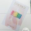 Rainbow Glitter Snap Clip - Image 2