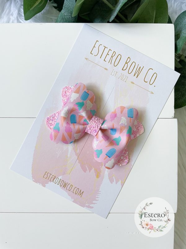 3.5” Sweet Treats Hair Bow - Image 3