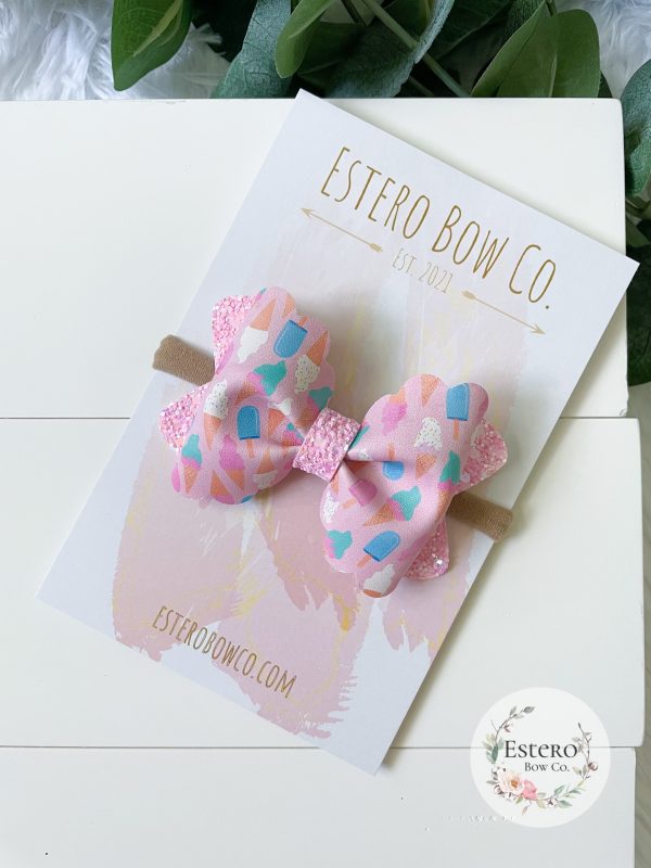 3.5” Sweet Treats Hair Bow - Image 2