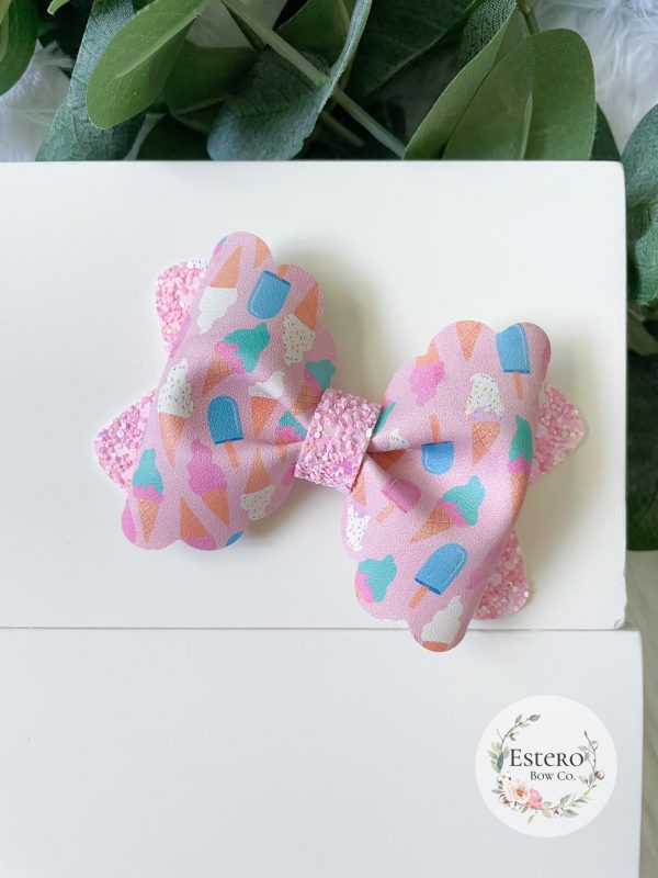3.5” Sweet Treats Hair Bow - Image 4