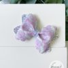 3.5” Mermaid Glitter Shell Hair Bow - Image 2