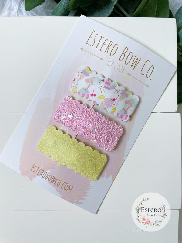 Ice Cream Shop Snap Clip Set - Image 2