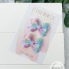 2.5" Tie Dye Hair Bow - Image 3