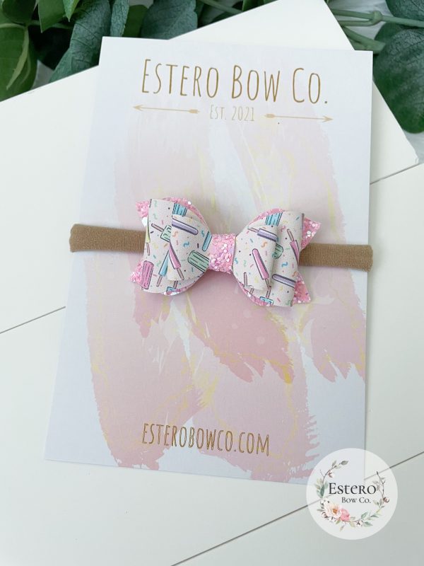 2.5" Retro Popsicles Hair Bow - Image 3