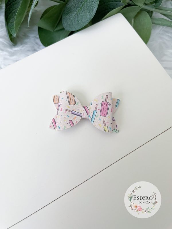 1.72” Retro Popsicles Hair Bow