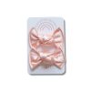 Knot Pigtail Set / Melon Satin
