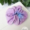 Multicolor Hearts Kids Scrunchie