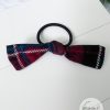 Plaid Knotted Hair Tie
