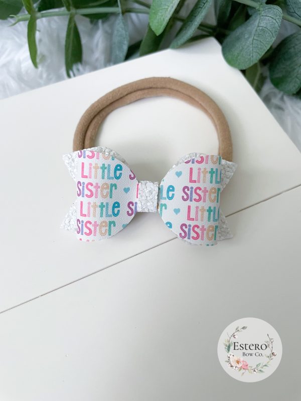 2.5" Little Sister Hair Bow - Image 2