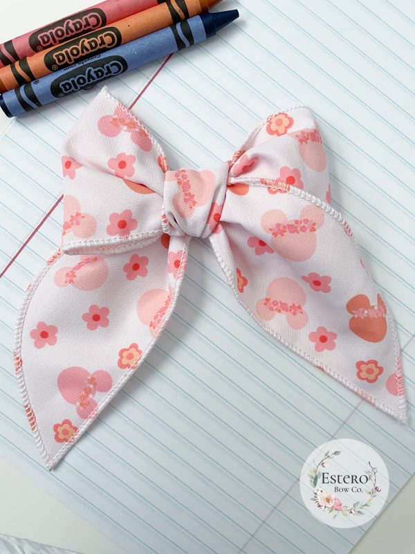 Boho Mouse Fable Bow