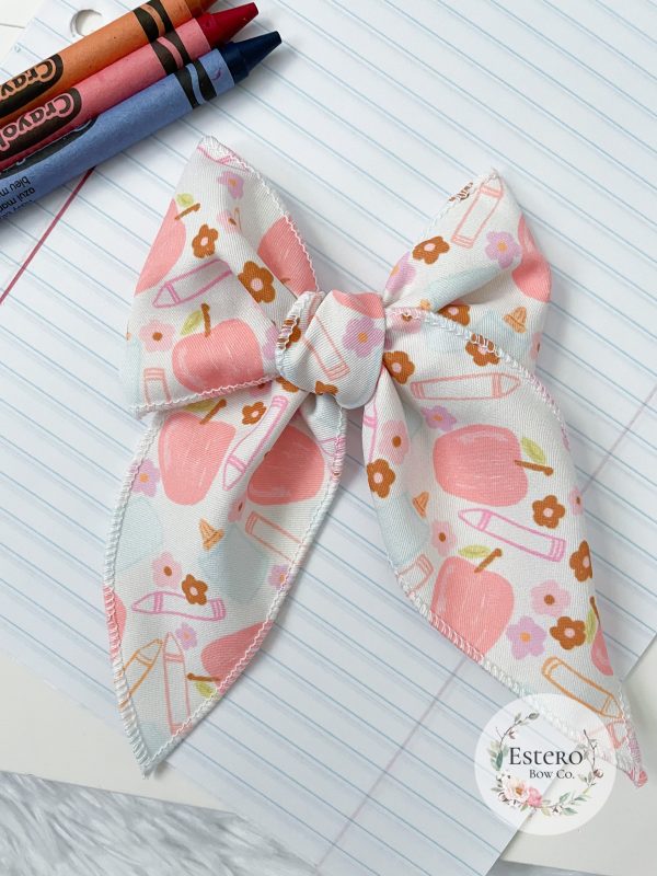 School Supply Fable Bow - Image 2
