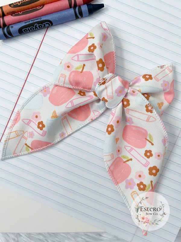 School Supply Fable Bow - Image 3
