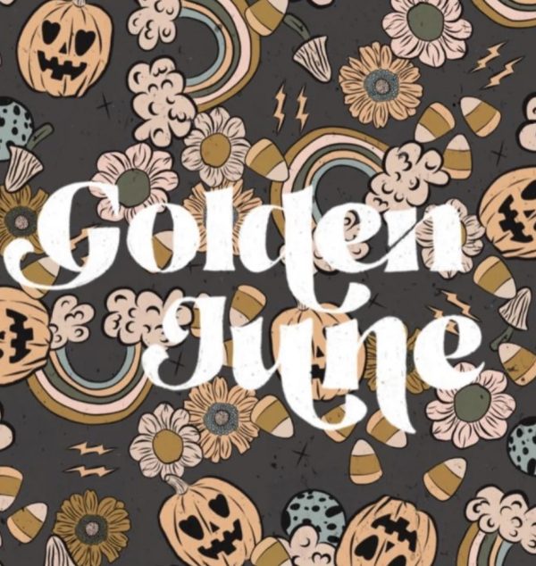 PREORDER Spooky Pumpkin Bullet Scrunchie