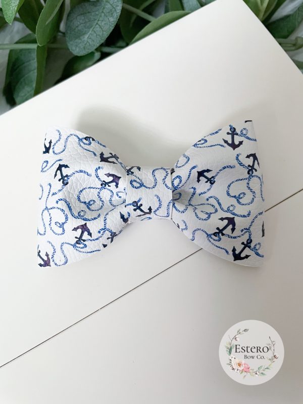 Anchors Away Bow Tie