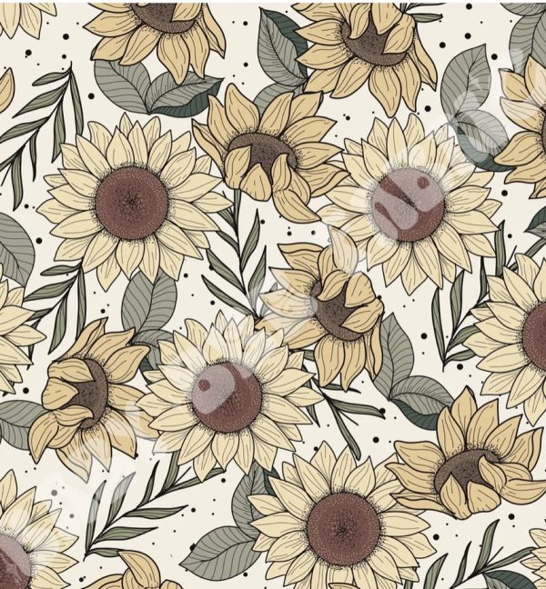 PREORDER Sunflower Bullet Scrunchie