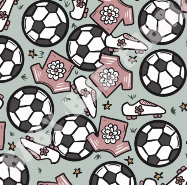 PREORDER Soccer Bullet Scrunchie