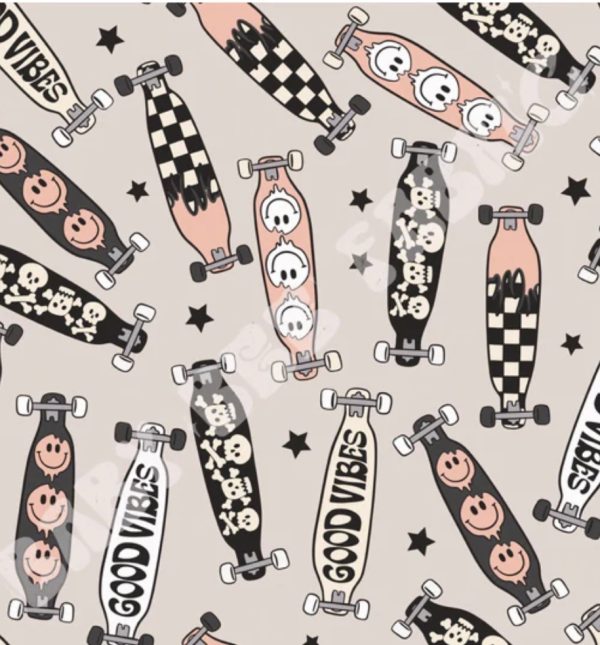 PREORDER Skateboard Bullet Scrunchie