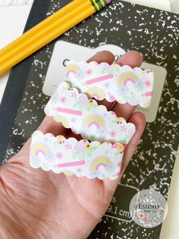 Rainbow Pencil Snap Clip - Image 3