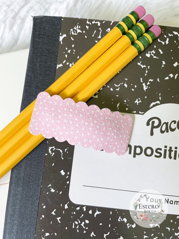Ballet Pink Polka Dots Snap Clip