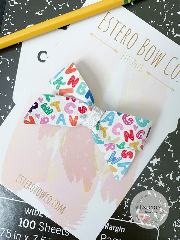 3.25” Alphabet Blakely Bow
