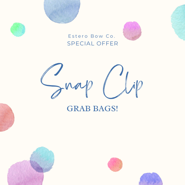 Snap Clip Grab Bag - 3 Clips